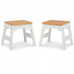 Wooden Stools – Set of 2