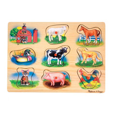 Farm Sound Puzzle - 8 Pieces