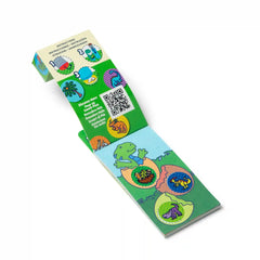 Sticker WOW!® Mini Activity Pad & Refill Stickers - Dinosaur (200+ Stickers, Stamper Not Included)