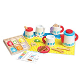 Wooden Steep & Serve Tea Set