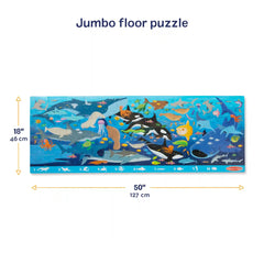 Search & Find Beneath the Waves Floor Puzzle - 48 Pieces