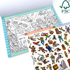 Seek & Find Sticker Pad – Adventure