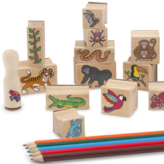 Stamp-a-Scene Rain Forest