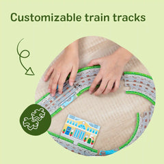 Design Your Own Railroad Floor Puzzle