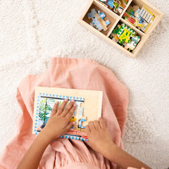 Wooden Jigsaw Puzzles in a Box - Pets