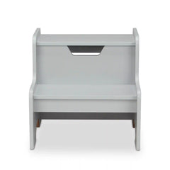 Wooden Step Stool – Gray