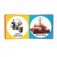 Poke-a-Dot: Emergency Vehicles Board Book