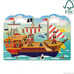 Puffy Sticker Play Set - Pirate