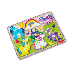 Unicorn Chunky Puzzle – 6 Pieces