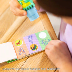 Sticker WOW!® Mini Activity Pad & Refill Stickers - Dinosaur (200+ Stickers, Stamper Not Included)