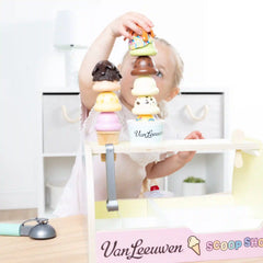Melissa & Doug x Van Leeuwen Wooden Ice Cream Counter