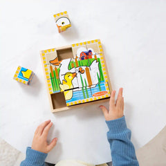 Farm Cube Puzzle - 16 Pieces