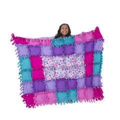 Created by Me! Flower Fleece Quilt