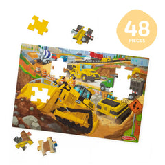 Building Site Floor Puzzle - 48 Pieces