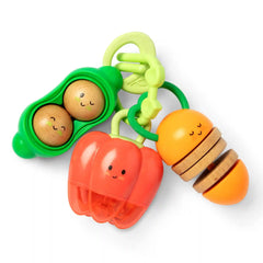 Farmers Market Veggie Rattles Trio
