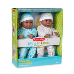 Mine to Love Twins Tyler & Taylor Dolls