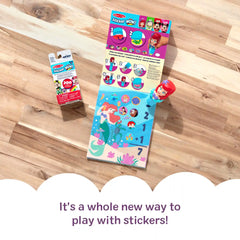 Sticker WOW!™ Disney Ariel Bundle: Activity Pad & Sticker Stamper + Mini Activity Pad and 200 Refill Stickers